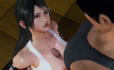 蒂法齐P小短裙乳交和口交