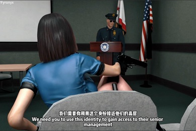 3D国语剧情卧底女警被下药2