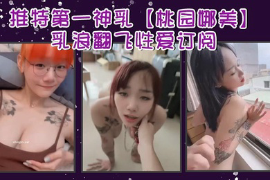 推特第一神乳桃园娜美乳浪翻飞性爱订阅奶子很大罩杯应该有H性爱啪啪大乳房乱颤