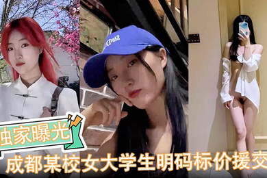 成都某校女大学生明码标价援交陪玩伴游卖逼视频被金主爆出完整版