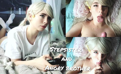 Stepsister Paid with Her Body for a Broken