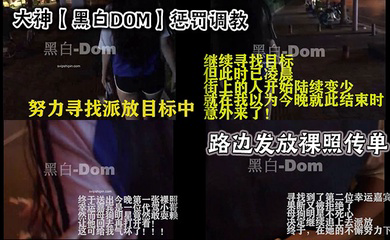大神惩罚调教_路边发放裸照传单