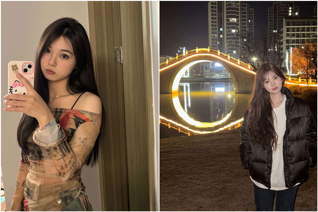 长沙M属性小骚货被男友调教 格子裙配黑丝反骑链子被牵项圈加格子裙眼闭吞吐 被被干边舔假鸡巴