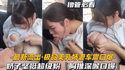 奶子坚挺超级粉，胸推深喉